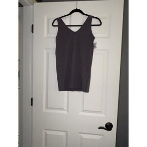 Lucy seamless fat sucker Shapewear tank Top plus size gray NWT